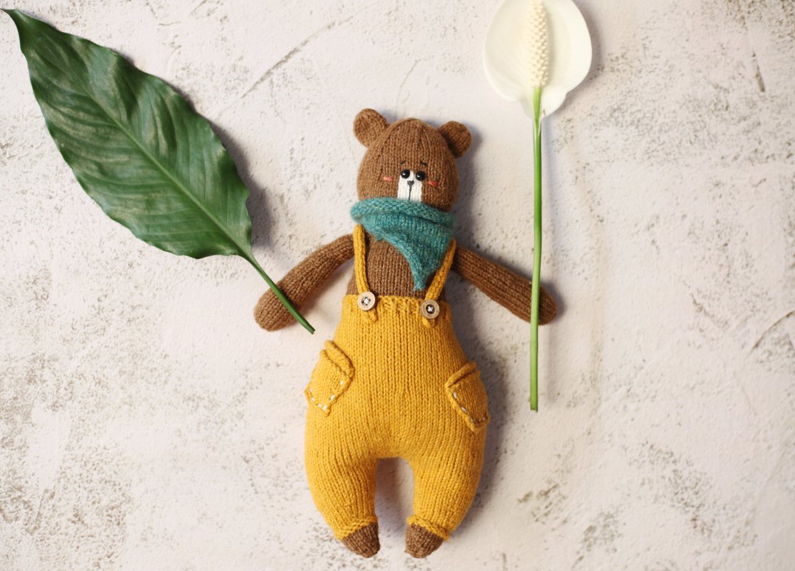 My dear bear Mason (PDF knitting pattern) - Image 2