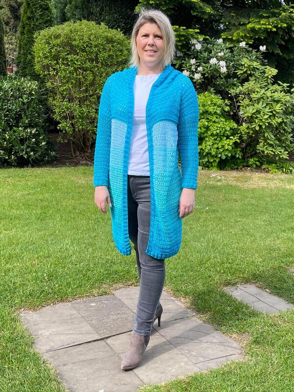 H&auml;kelanleitung Jacke Laura's Tr&auml;umchen alle Gr&ouml;&szlig;en