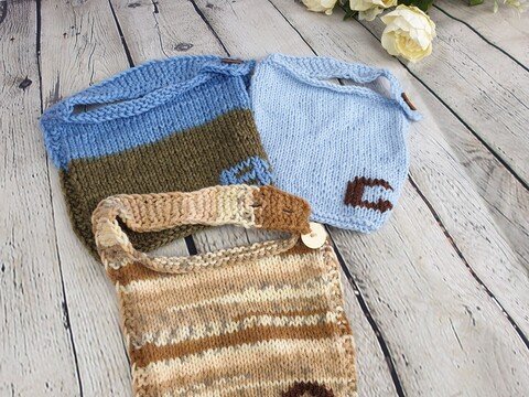 Anleitung A B C Baby Latz pesonalisierbar