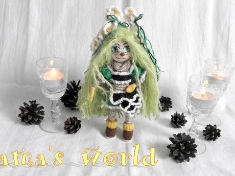 Häkelanleitung Weihnachts-Bande: Tannenmädle Fi