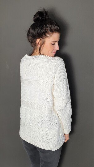 172 Häkelanleitung Häkeljacke Cardigan Snow