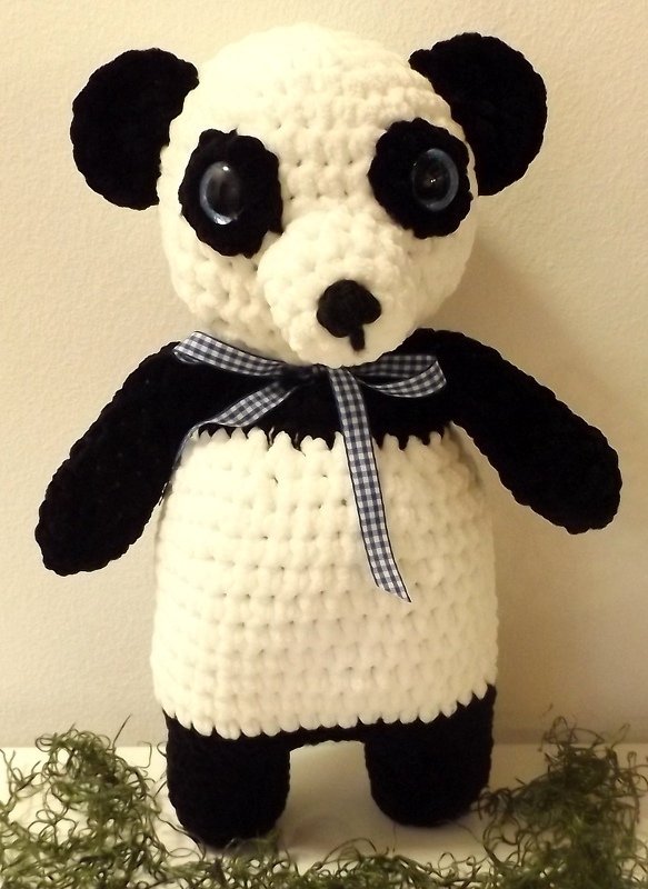 Häkelanleitung Pandabär "Poo" - Bild 2