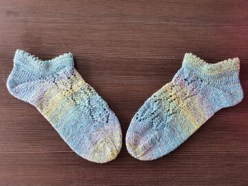 Strickanleitung Sneakersocke Nixe in Größe 36/37 und 38/39