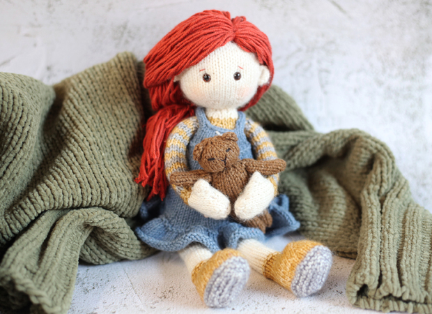 My candy doll Jane (PDF knitting pattern)