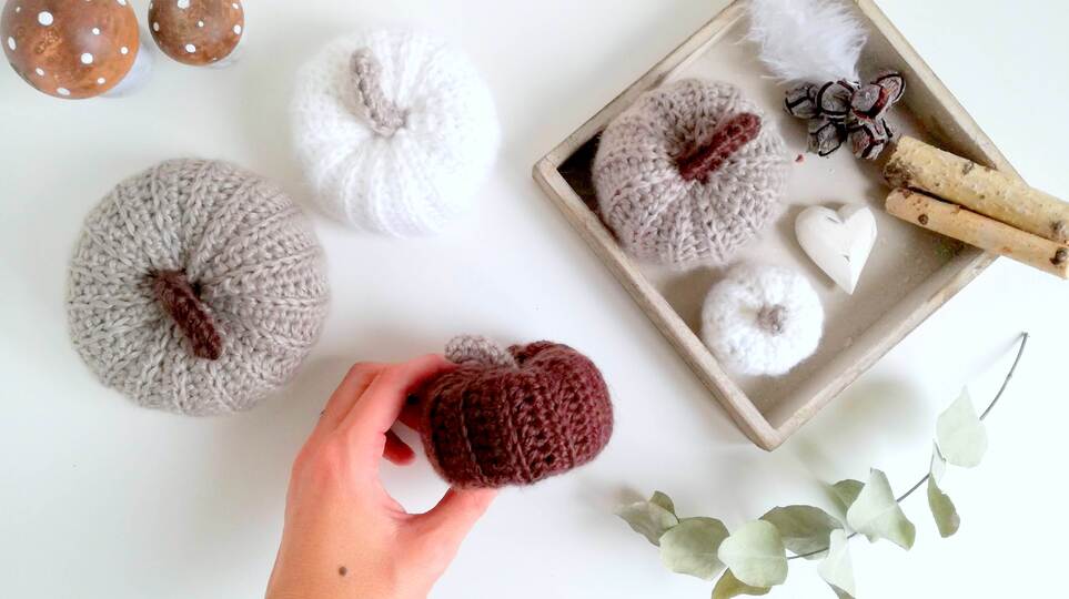 Häkelanleitung Kürbis