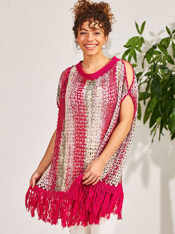 PONCHO SUMMER-PINK - Bild 4