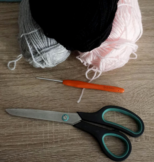 Häkelanleitung Schnuffeltuch Maus Leo