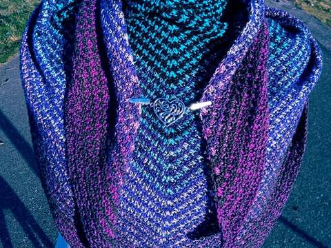 Anleitung Tuch Carina