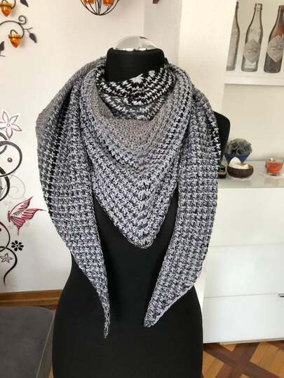 Anleitung Tuch Carina