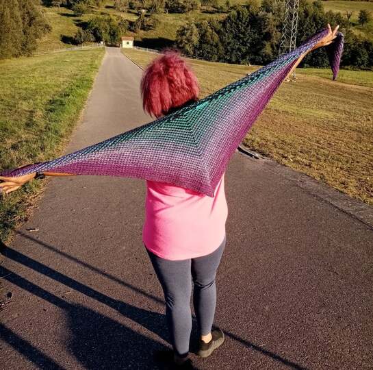 Anleitung Tuch Carina