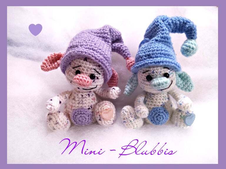 Häkelanleitung / Amigurumi / Mini-Blubbis