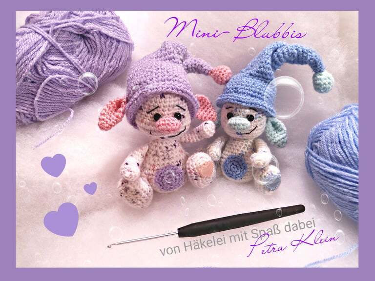 Häkelanleitung / Amigurumi / Mini-Blubbis