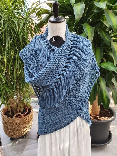 Anleitung Ethno Tuch