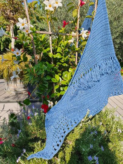 Anleitung Ethno Tuch