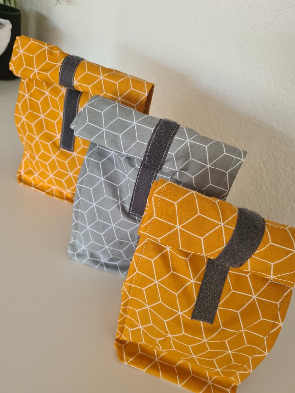 DIY Nähanleitung Lunchbag in zwei Größen