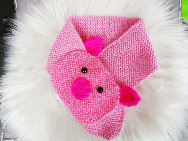 Strickanleitung Steckschal für Babys und Kinder von 0 Monaten - 2 Jahren