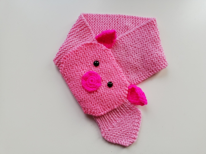 Strickanleitung Steckschal für Babys und Kinder von 0 Monaten - 2 Jahren