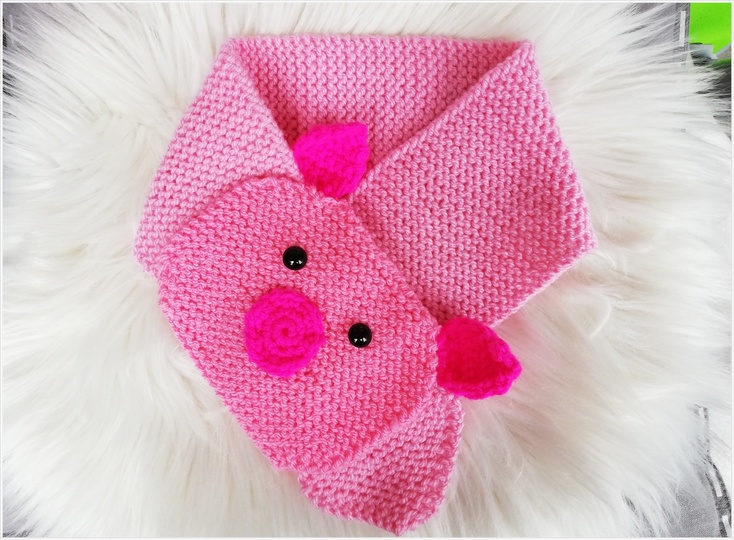 Strickanleitung Steckschal für Babys und Kinder von 0 Monaten - 2 Jahren