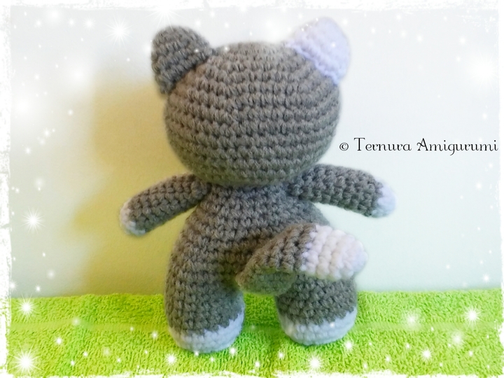 Häkelanleitung Katze PDF Ternura Amigurumi English- Deutsch- Dutch