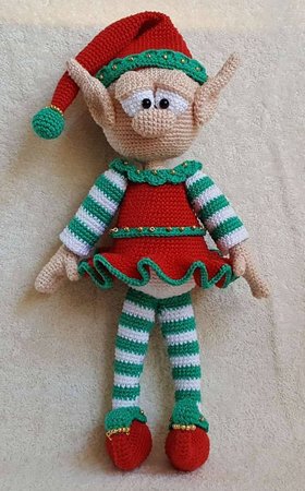 Christmas-Elfi - Crochet Pattern