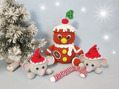 Adventskalender, Lebkuchenmann Pfeffi und seine Mäusebande