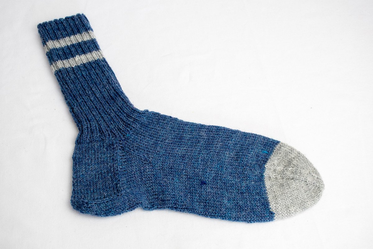 Strickanleitung Sockenfamilie TripTrap mit Angaben von Fußgröße 20 bis 47 - Bild 3