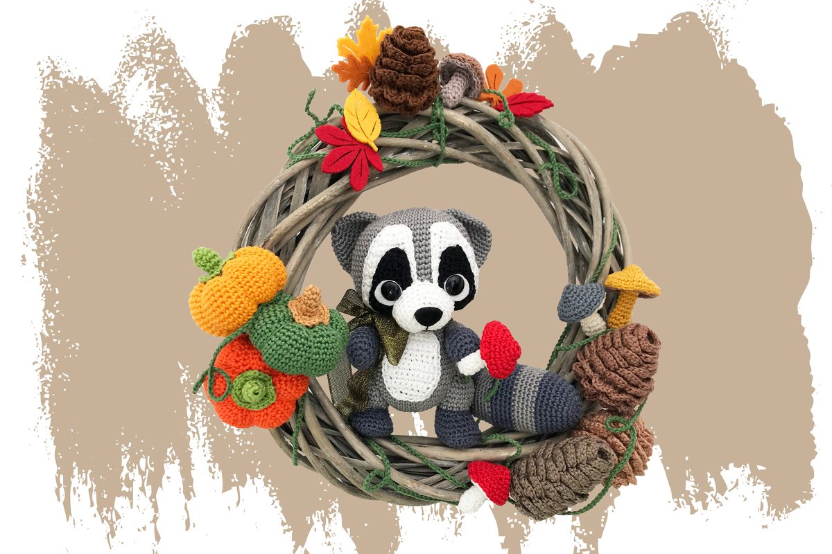 Baby Waschbär - Kollektion mein kleiner bester Freund Häkelanleitung