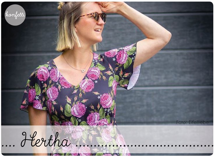 Hertha - Damenkleid Gr. 32-50