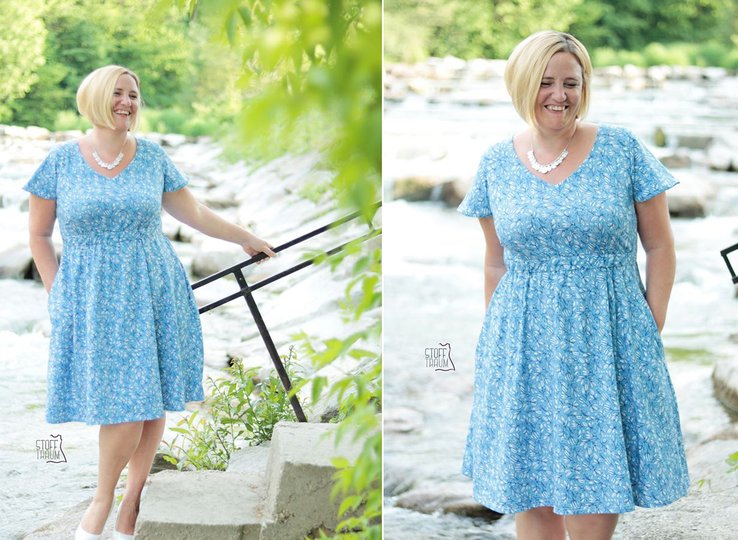 Hertha - Damenkleid Gr. 32-50