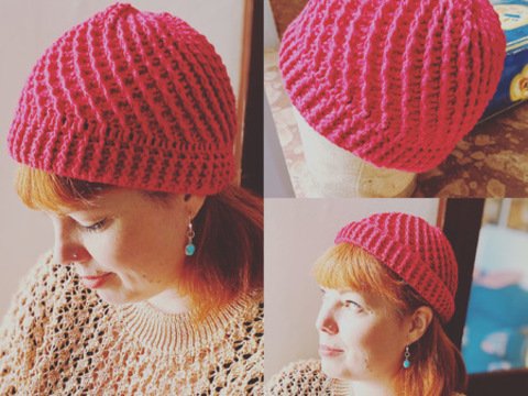 Häkelanleitung Mütze „CRISPIN“ für Sie & Ihn