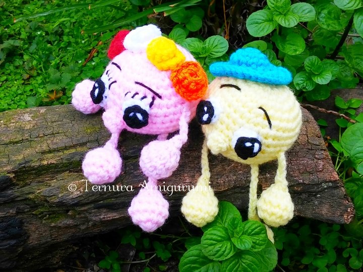 Crochet pattern Jeffrey & Lianne PDF Ternura Amigurumi