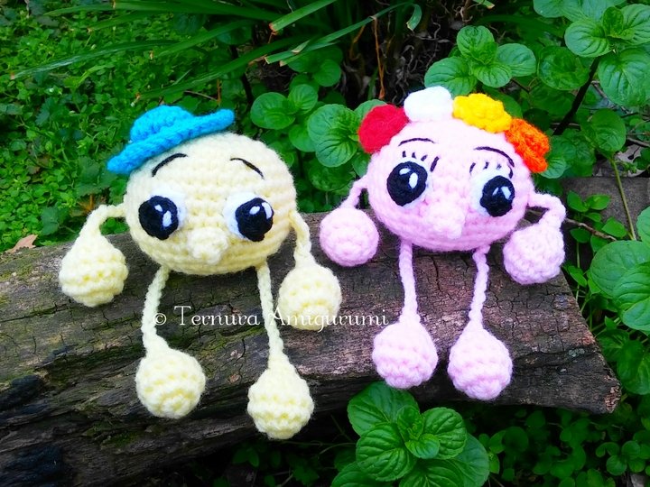 Crochet pattern Jeffrey & Lianne PDF Ternura Amigurumi