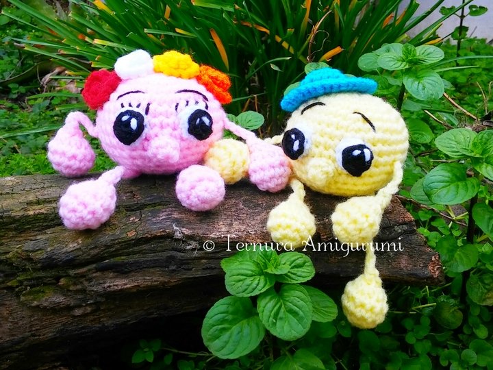 Crochet pattern Jeffrey & Lianne PDF Ternura Amigurumi