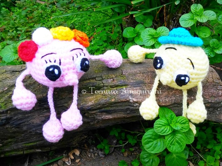 Crochet pattern Jeffrey & Lianne PDF Ternura Amigurumi