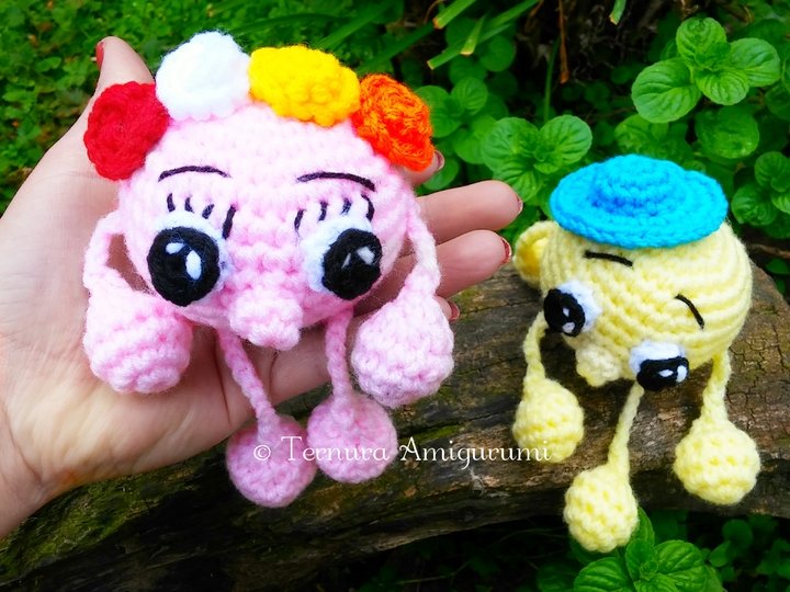 Crochet pattern Jeffrey & Lianne PDF Ternura Amigurumi