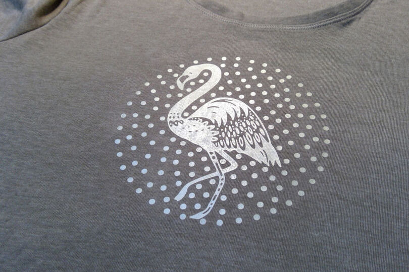 Flamingo Plotterdatei Strassdatei SVG DXF