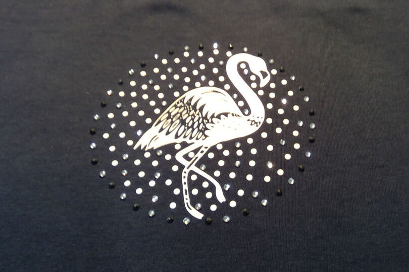 Flamingo Plotterdatei Strassdatei SVG DXF