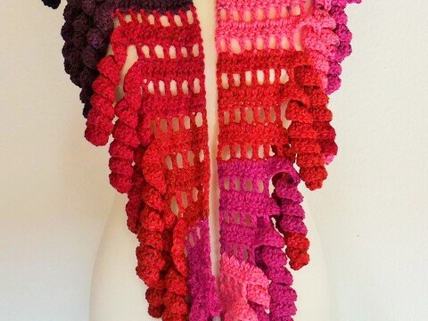 Schal mit Spiralen Yayoi