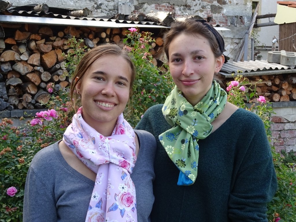 Schal Loop zum stecken nähen mit Schnittmuster E- Book