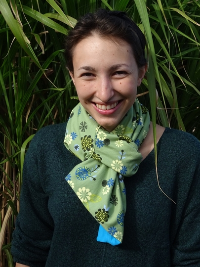 Schal Loop zum stecken nähen mit Schnittmuster E- Book