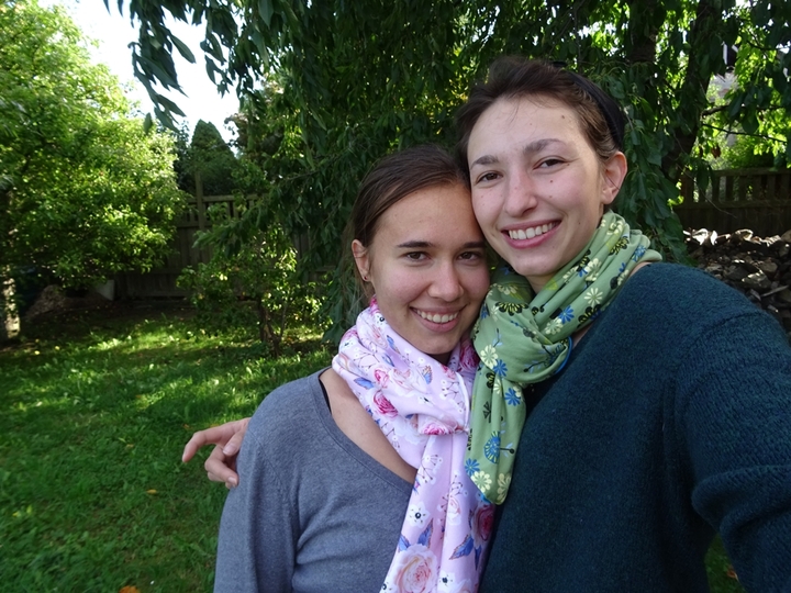 Schal Loop zum stecken nähen mit Schnittmuster E- Book