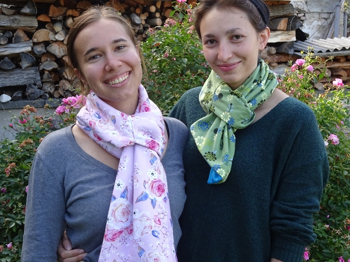 Schal Loop zum stecken nähen mit Schnittmuster E- Book