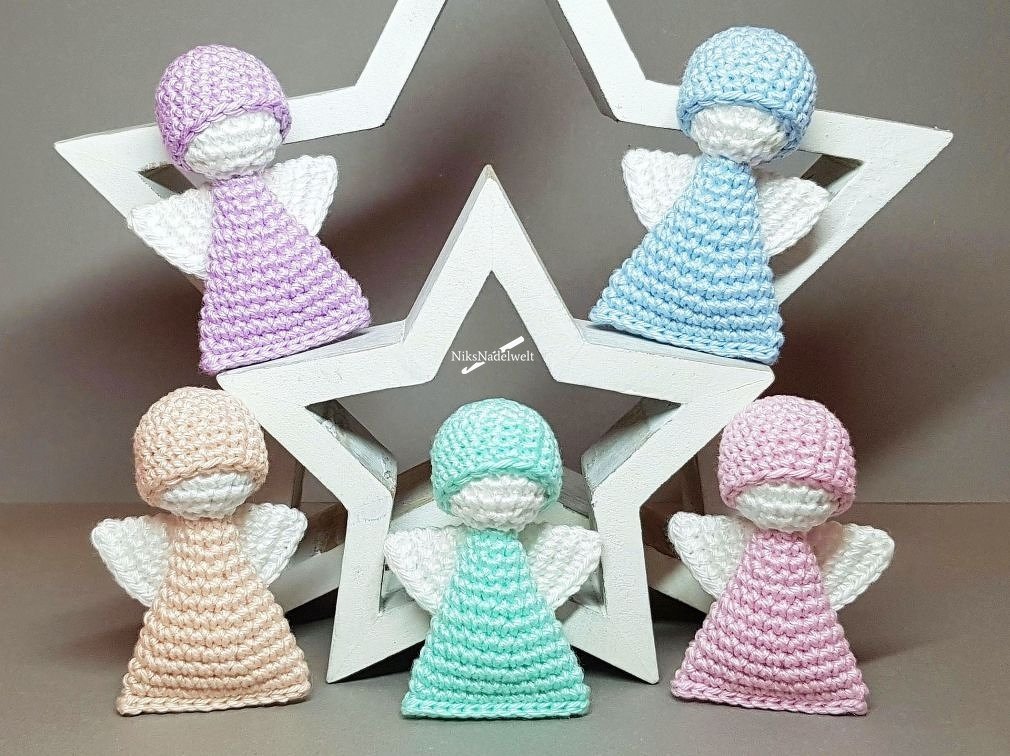 Häkelanleitung - Mini Schutzengel