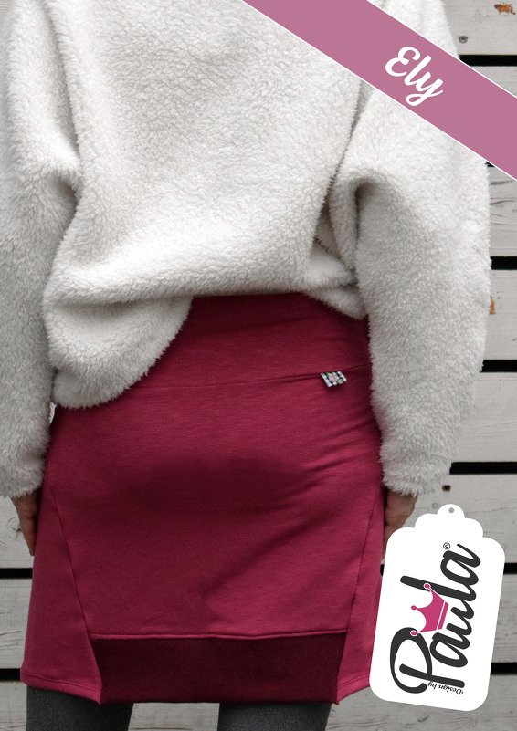 Ely Rock Nähanleitung und Schnittmuster Gr. 32 - 46