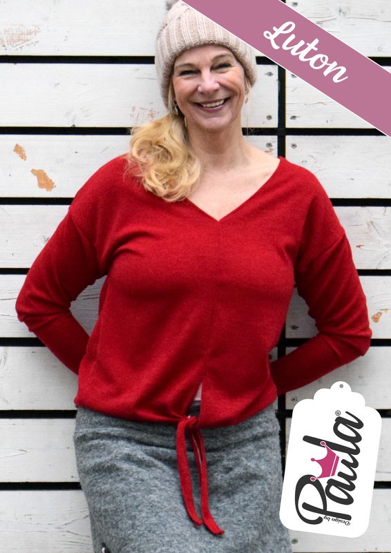 Luton Oberteil/Shirt Nähanleitung und Schnittmuster Gr. 32 - 46