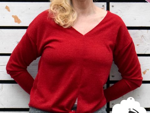 Luton Oberteil/Shirt Nähanleitung und Schnittmuster Gr. 32 - 46