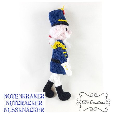 Nutcracker Soldier, Amigurumi Crochet Pattern