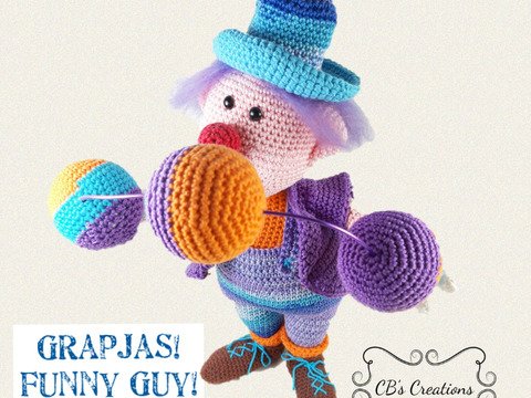 Spaßvogel, Amigurumi Häkelanleitung