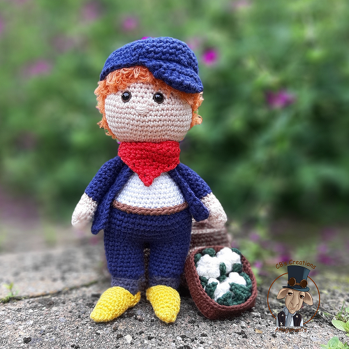 Farmer Hank and swallow Amigurumi Crochet pattern - Image 4