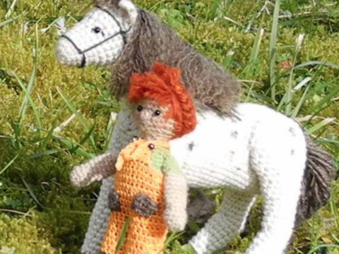 Anleitung Anouk, das Mädchen mit den Pferden